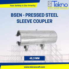 TEKNO - Pressed Steel Sleeve Coupler